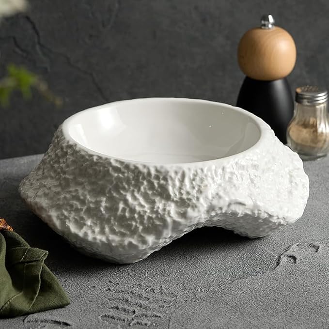 Appetizer Plates Ceramic Salad Plate Soup Plate Bowl Plate Hotel Restaurant Dish Tableware Cheap Plates(Small)