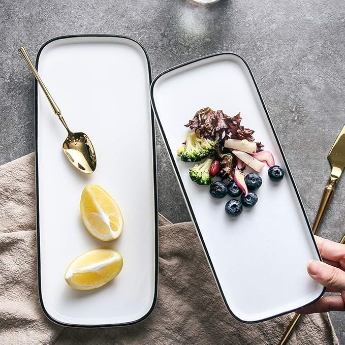 Ceramic Cutlery Salad Bowl Appetizer Plate Ceramic Snack Plate Accessory Snack Plate Fruit Plate Pastry Nut Plate Snack Flat Plate Tableware Small Bowl (Size : B)