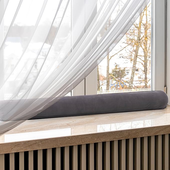 Sunolga Door Draft Stopper Blocks Hot and Cold Air