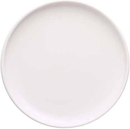 Ceramic Dessert Plates Set of 2,Mini 6 inch Porcelain Round Salad Plates,Serving Appetizer Plates,White Small Plates Dishes Dinner Plates,Food Dinnerware for Kitchen