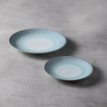 Plates Simple Ceramic Dinner Plate Household Ceramic Kiln Plate Pasta Plate Western Dinner Plate Dinner Plates