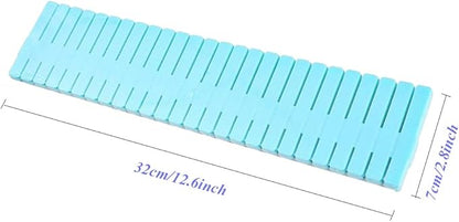 8pcs DIY Plastic Drawer Organizer Adjustable Drawer Dividers