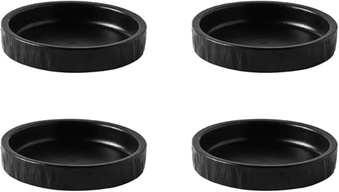 Salad plate Ceramic Dip Bowls Set of 4 Round Soy Sauce Bowls 3.5inch Small Sauce Dishes for Snack Sushi BBQ Side Dishes Appetizer and More Plastic plate (Color : 1)