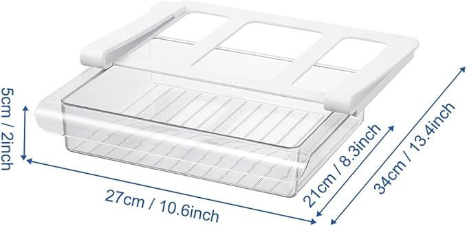 Pull-Out Fridge Drawer Organizer