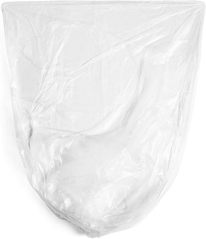 Aluf Plastics 33 Gallon 22 Micron Premium Clear Trash Bags