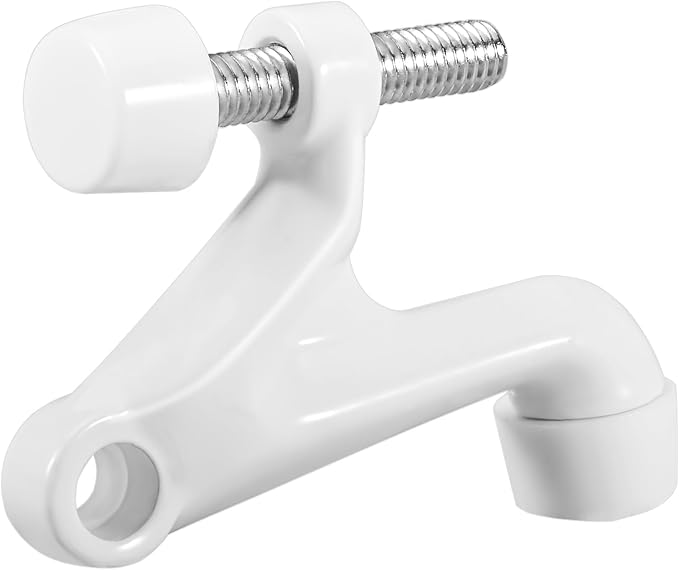 HOMOTEK 8 Pack Hinge Pin Door Stoppers, Adjustable Deluxe Heavy Doorstops