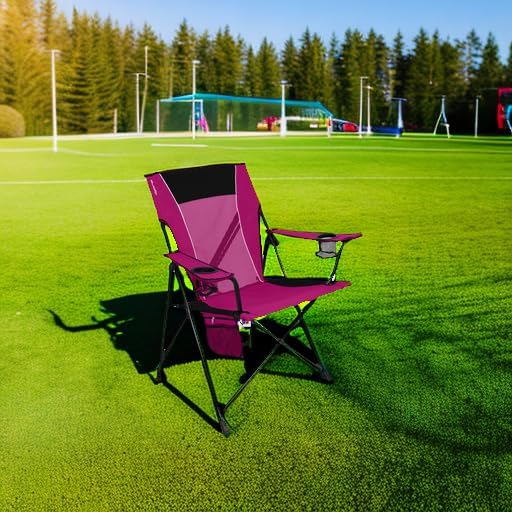 Kijaro Dual Lock Portable Camping Chairs - Enjoy the Outdoors with a Versatile Folding Chair for Sports, Lawn - Dual Lock Feature Locks Position – Hanami Pink
