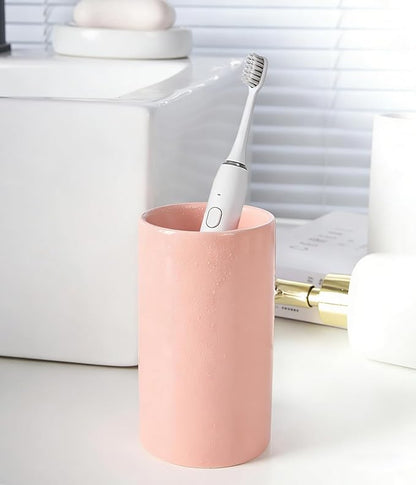 AHCDKKY Ceramic Electric Toothbrush Holder, Bathroom Cup