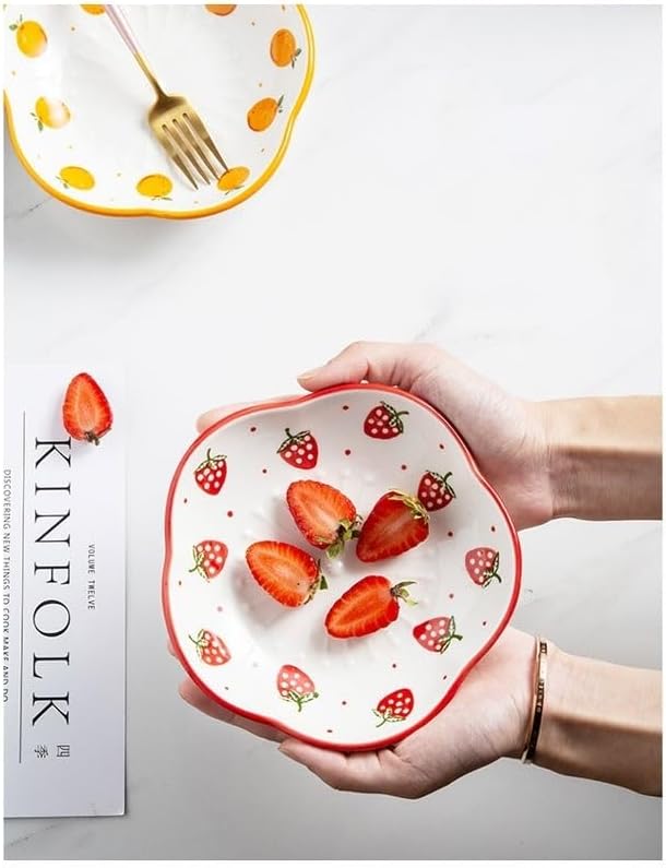 FAREWELL Dipping Bowls Household Ceramic Ceramic Plate Soy Sauce Soaking Bowl Appetizer Condiment Plate Sushi Dipping Dish Appetizer Bowls