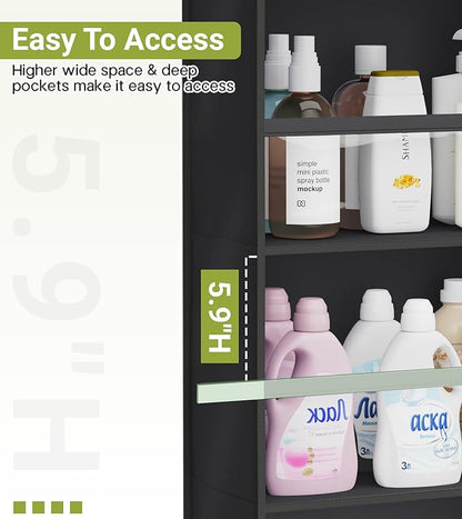 AOODA 2 Pack Over the Door Organizer, Large Capacity Closet Door Hanging