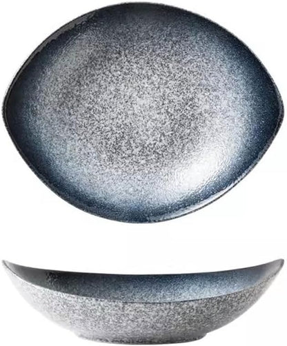 Pasta Bowls Appetizer Plates Ceramic Plate Dish Plate Household Salad Plate Cold Dish Plate Restaurant Commercial Large Plate Light Luxury Soup Plate Western Food Plate Dining Serving Plates for