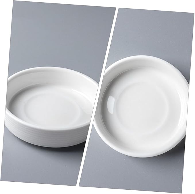 4pcs Ceramic Dipping Bowls Multi-function Sauce Dish Appetizer Plates for Spices Seasonings for Home Parties Celebrations