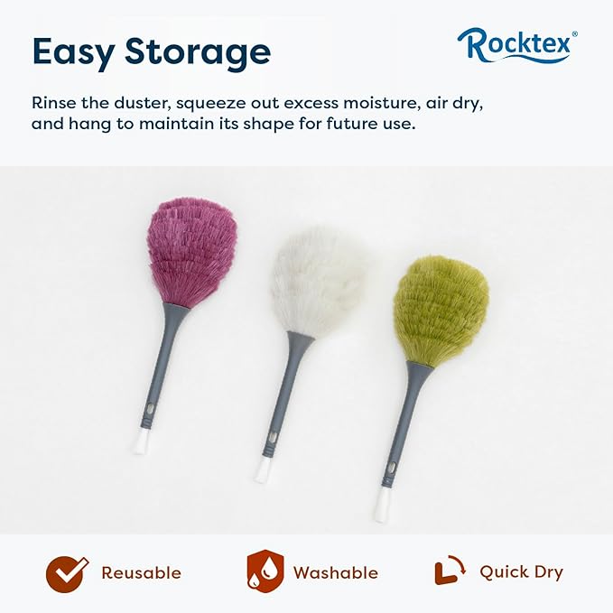3 Pack Microfiber Delicate Duster & Detail Brush
