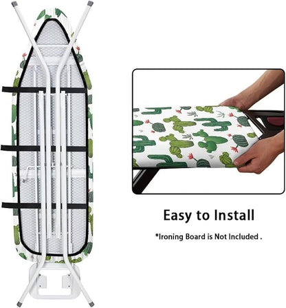 Sprowallow Cactus Extra-Wide Ironing Board Cover and Pad