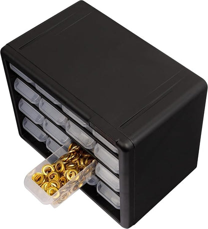 Akro-Mils 16-Drawer Plastic Drawer Storage Cabinet