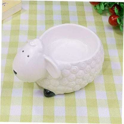 Ciieeo Ceramic Sauce Dishes Animal Shaped Seasoning Dipping Bowls Appetizer Plates for Home Use for Condiments Fruits Nuts Candies Easy to Clean Random Style