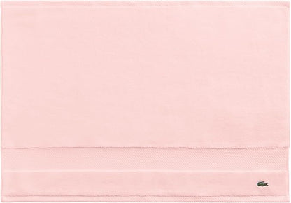 Lacoste Heritage 100% Supima Cotton Tub Mat, Light Pink, Premium Super Soft