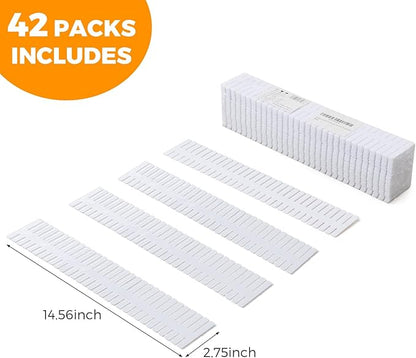 ALBAD Plastic Drawer Dividers Adjustable Drawer Organizer Dividers Separator
