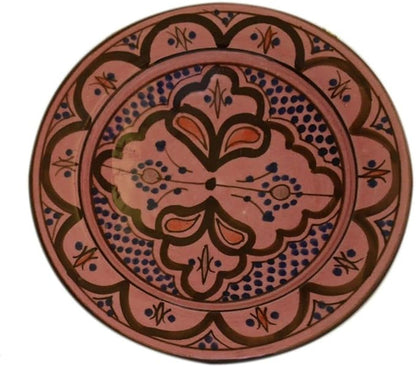 Ceramic Plates Handmade Appetizer Tapas Set Of 4 - Pink