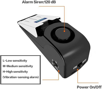 ZZRUI 2 Pack Door Stop Alarm