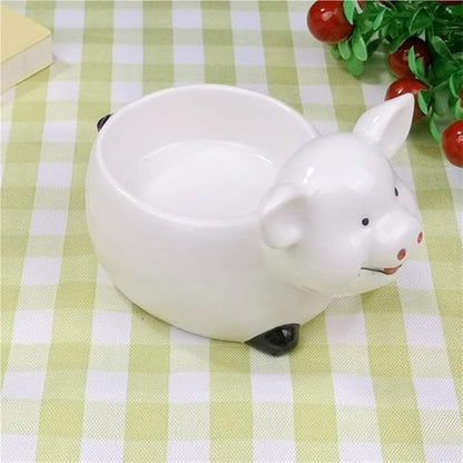 Ceramic Animal Shaped Dipping Bowls for Seasoning Versatile Condiment Dishes for Home Restaurants and Picnics Fun and Easy to Clean Appetizer Plates Random Style