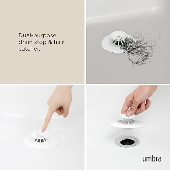 Umbra Flex Drain Stop/Hair Catcher