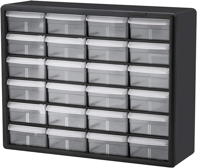 Akro-Mils 24-Drawer Plastic Drawer Storage Cabinet