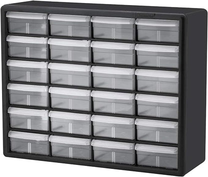 Akro-Mils 24-Drawer Plastic Drawer Storage Cabinet