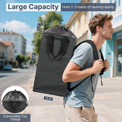 Bukere Laundry Backpack for College Students Dorm Essentials, Extra Large 90L