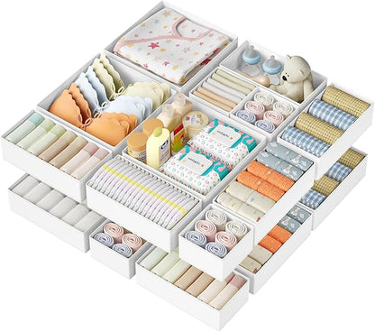 DIMJ Drawer Organizer Clothes Storage