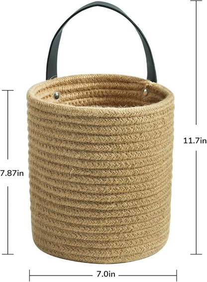 Goodpick 2pack Jute Hanging Basket