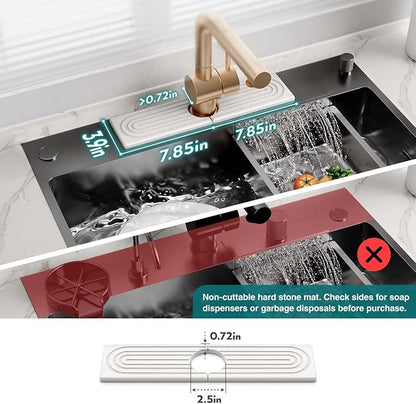 Kitchen Sink Faucet Mat