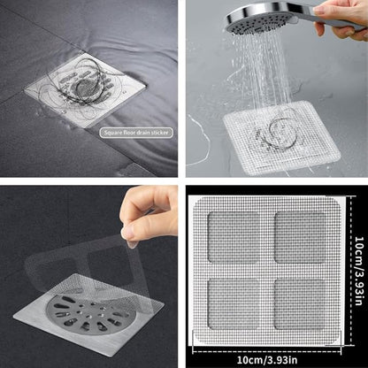 50 Pack Disposable Shower Drain Hair Catcher