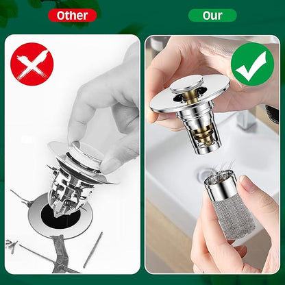 3 in 1 Sink Drain Strainer
