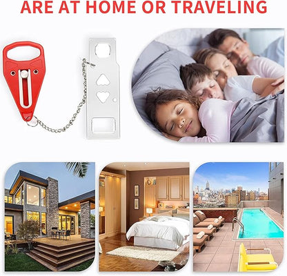 Portable Door Lock 2Pack Extra Lock
