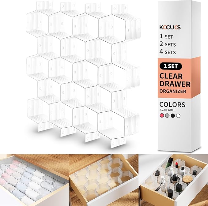 Honeycomb Separator Adjustable Drawer Organizer Divider