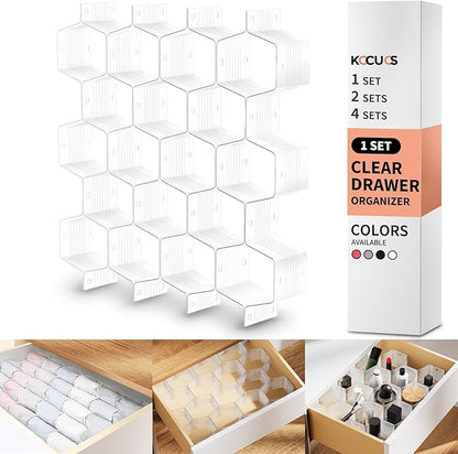 Honeycomb Separator Adjustable Drawer Organizer Divider