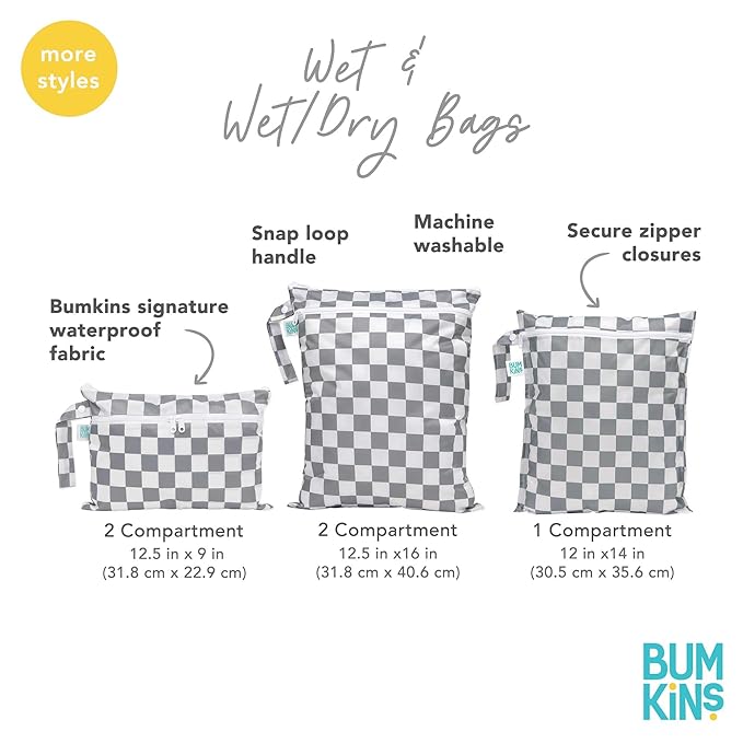 Bumkins Waterproof Wet Dry Clutch Bag