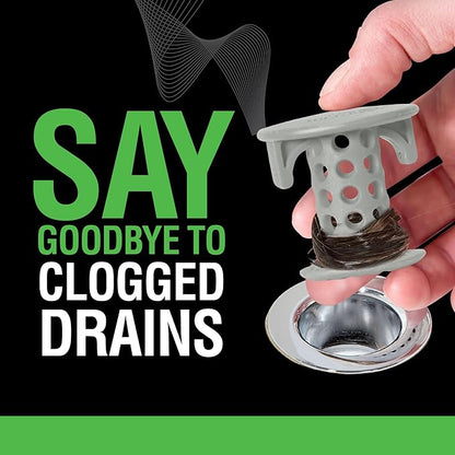 SinkShroom The Revolutionary Sink Drain Protector Hair Catcher/Strainer/Snare