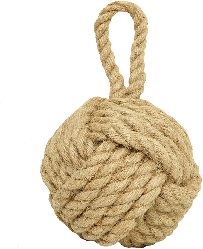 Decorative Door Stoppers Rope Knot Nautical Weighted Decorative Door Stop