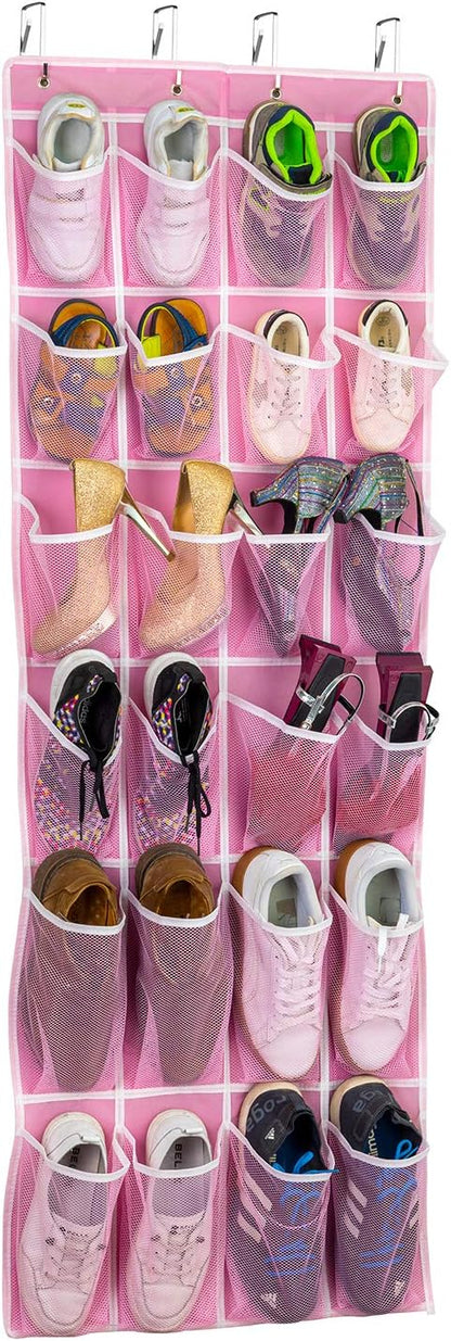 Hanging Shoe Organizer, Over The Door Shoe Organizer