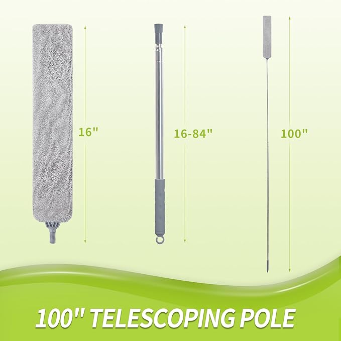 Skinny Duster with Extension Pole