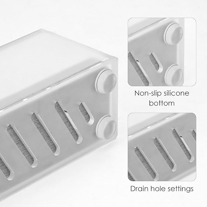 Acrylic Electric Toothbrush Holder