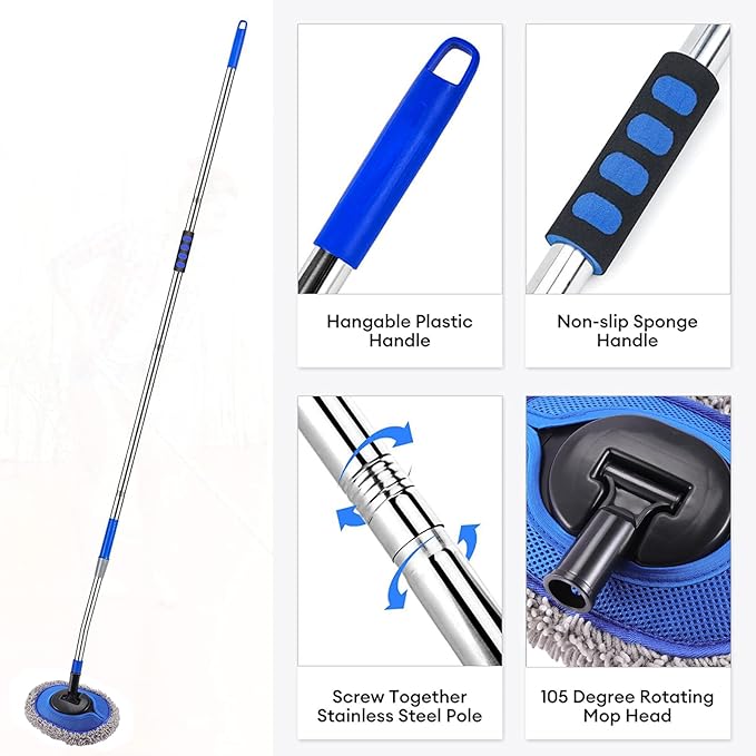 Wall Cleaner, Max 66'' Wall Mop