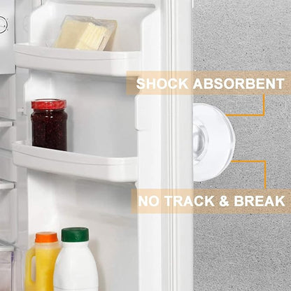 Door Stopper Wall Protector, Adhesive Bumper Protector, Reusable Rubber Door
