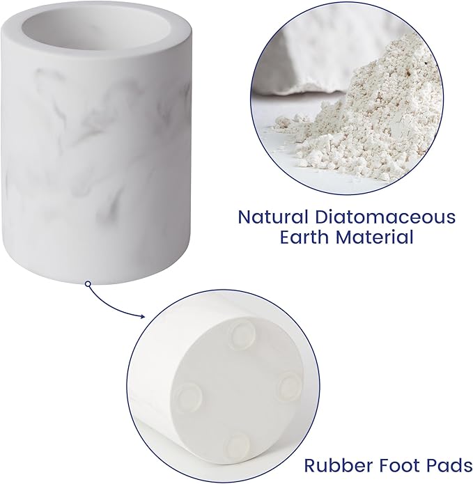Drying Stone Toothbrush Holder, Diatomite Toothbrush Holders