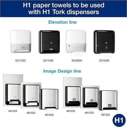Tork Matic Soft Hand Towel Roll, Quick-Absorbing, Long-Lasting, Thick 2-Ply