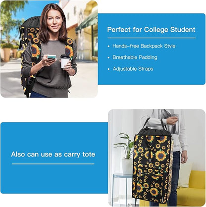 Bukere Laundry Hamper, Extra Large 2 in 1 Laundry Backpack Bag