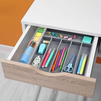 Kitchen Bamboo Silverware Organizer, Kitchen Drawer Organizer