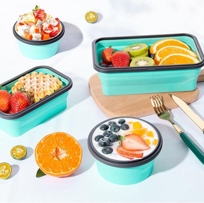 Sudaya 16 Pack Collapsible Food Storage Containers